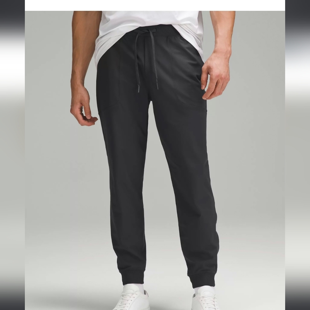 Lululemon,ABC Regular Jogger,Brushed Warpstreme, Charcoal Grey, Size S